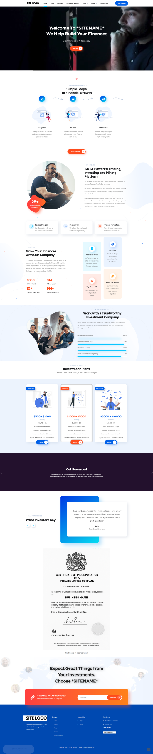 Crypto Empire Builder β 3 in 1 Prebuilt AI Crypto Platform - Image 2